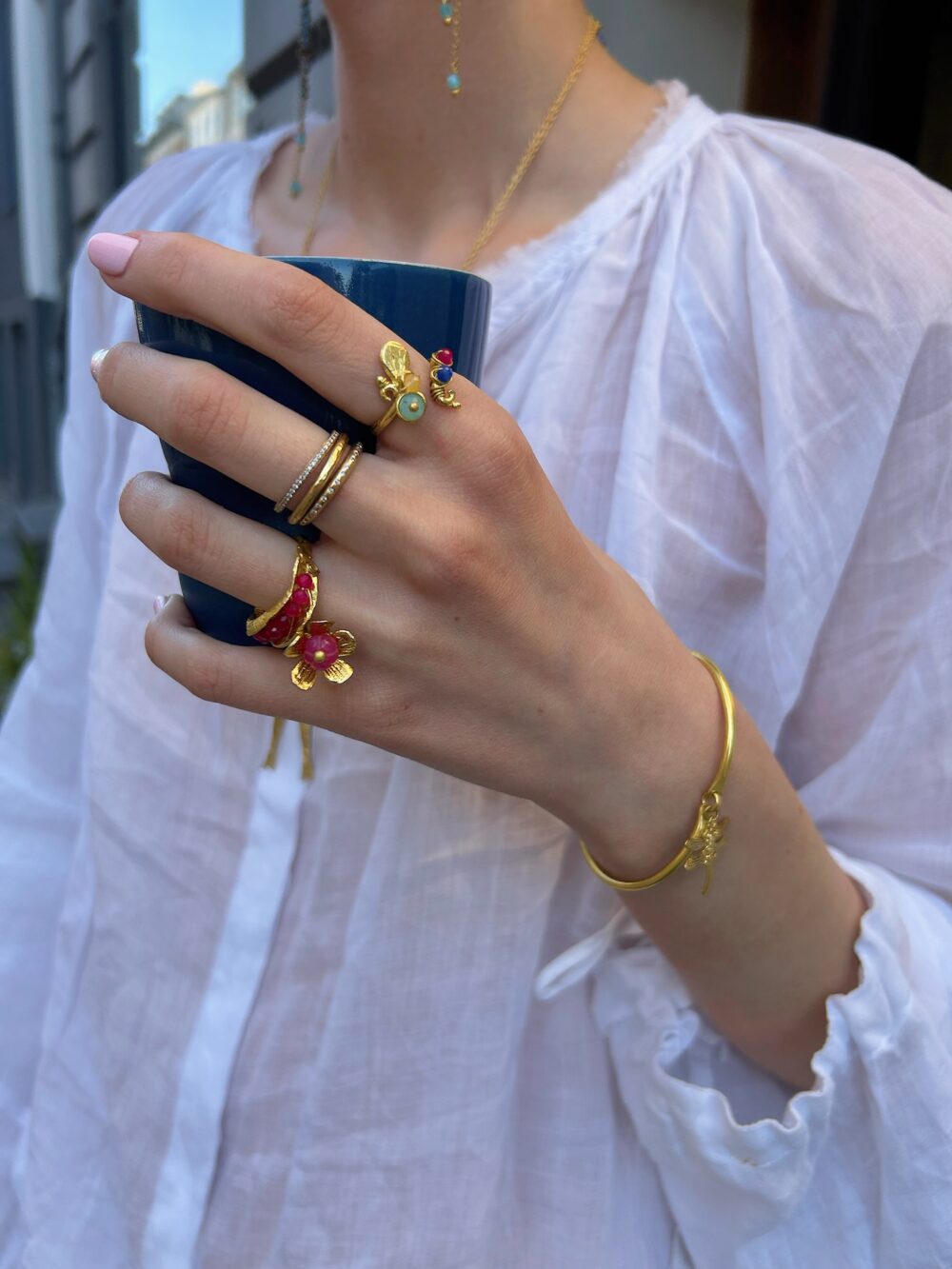 Flower ring