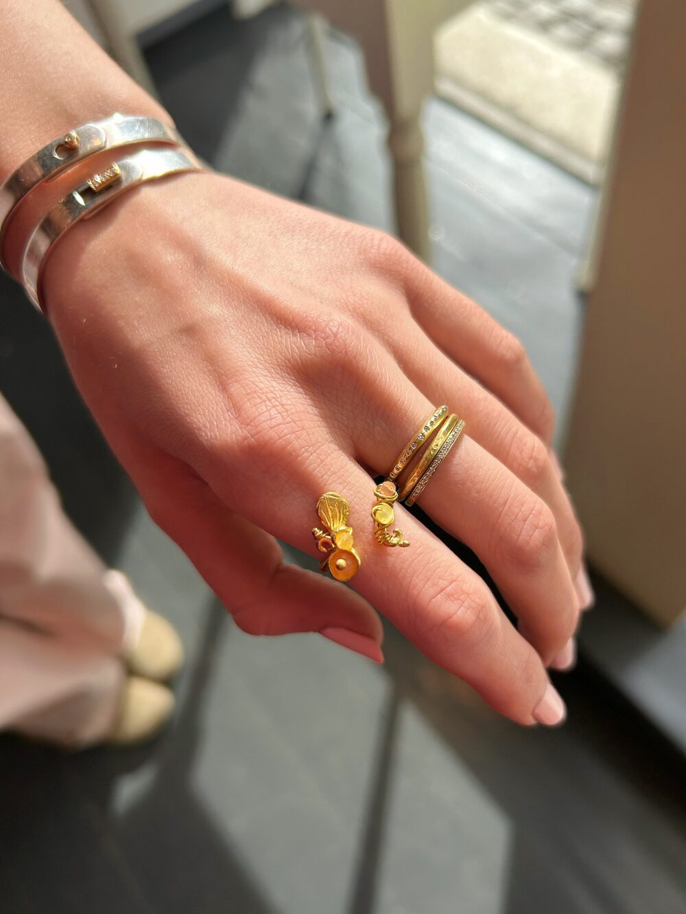 Detailed ring