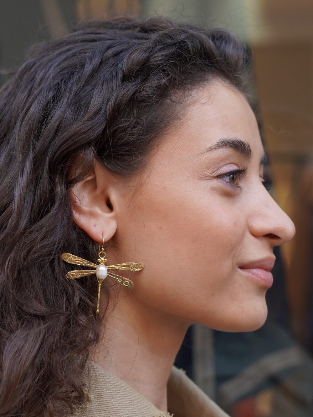Dragonfly earrings