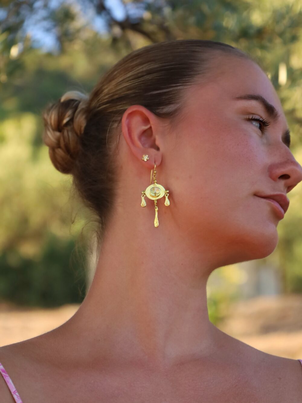 Water drop earring
