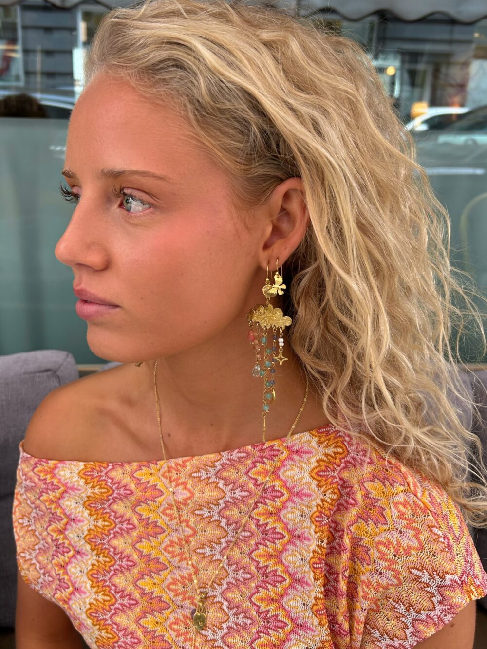 Cloud earrings